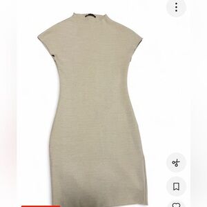 Zara Beige Mini Dress